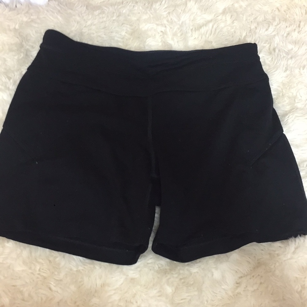 Like Nike pros, black spandex:)